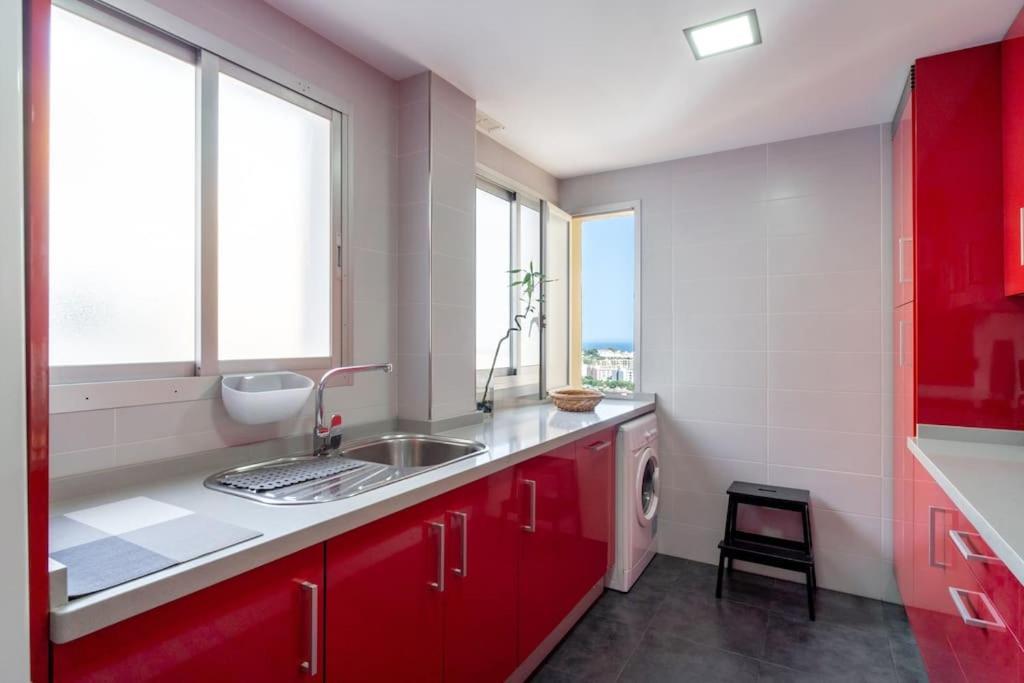 Ferienwohnung Desayuno Con Vistas, Parking Privado Terraza La Cala Del Moral Exterior foto