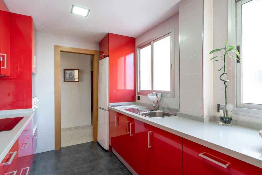 Ferienwohnung Desayuno Con Vistas, Parking Privado Terraza La Cala Del Moral Exterior foto