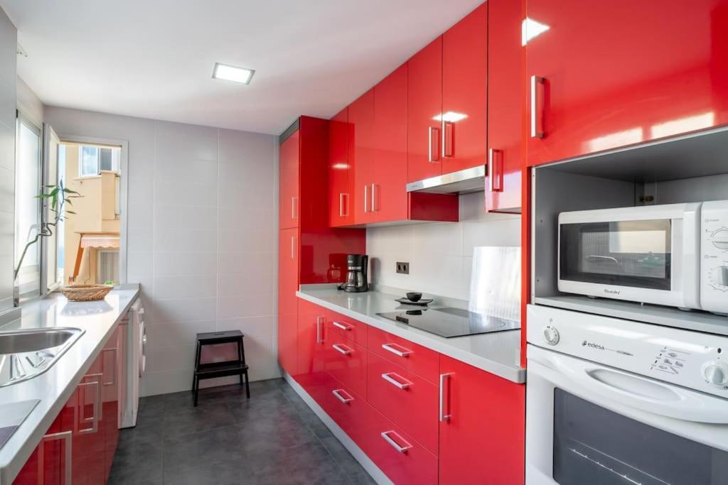 Ferienwohnung Desayuno Con Vistas, Parking Privado Terraza La Cala Del Moral Exterior foto