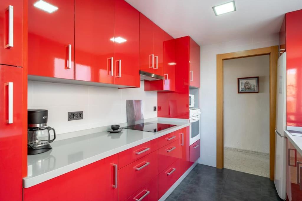 Ferienwohnung Desayuno Con Vistas, Parking Privado Terraza La Cala Del Moral Exterior foto
